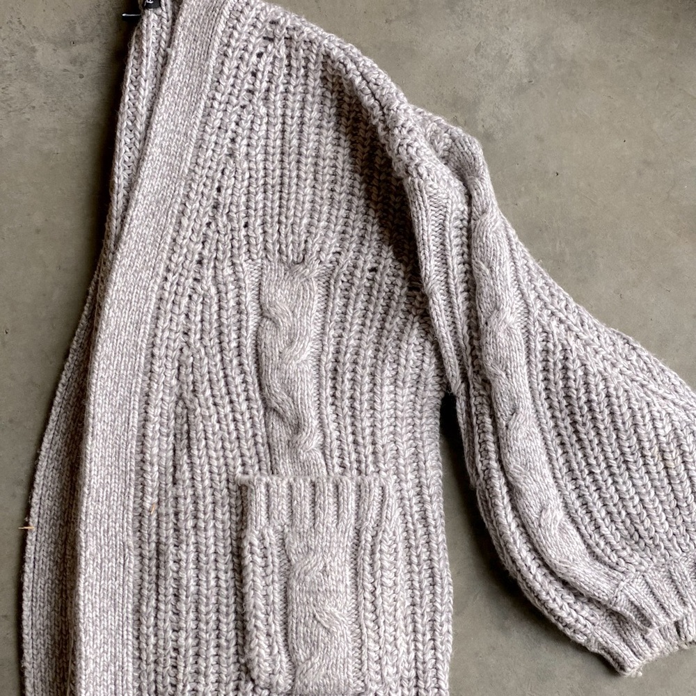 Rusty oversized cardigan M